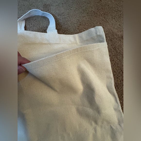 Handmade Large Canvas Yoga Metal Rock Band Inspired Tote Bag Large NEW - Picture 6 of 12